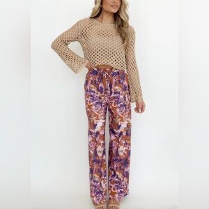 2 piece satin set, VICI, XS